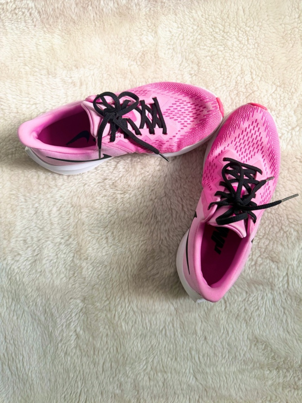 Nike Air Zoom Winflo 6 Psychic Pink Black Running Sneaker - Picture 13 of 14
